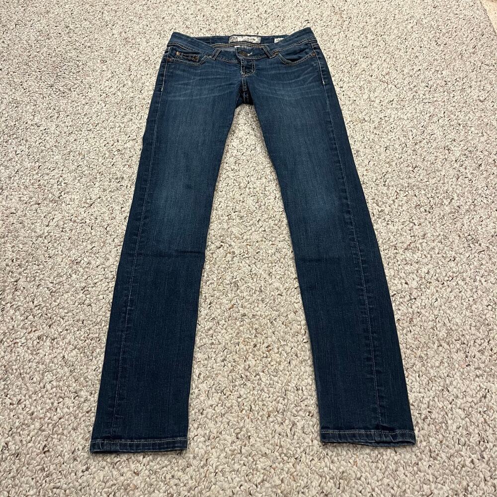 BKE Stella Skinny Jeans 26R Dark Wash Denim Grunge Normcore Casual School